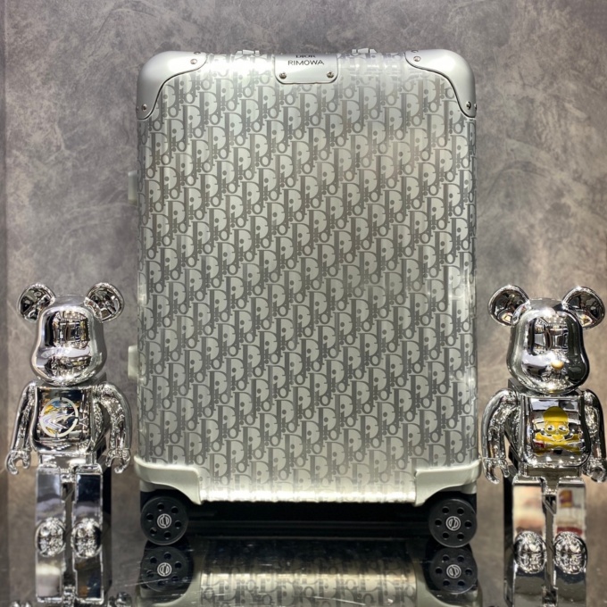 rimowa x dior collaboration suitcase